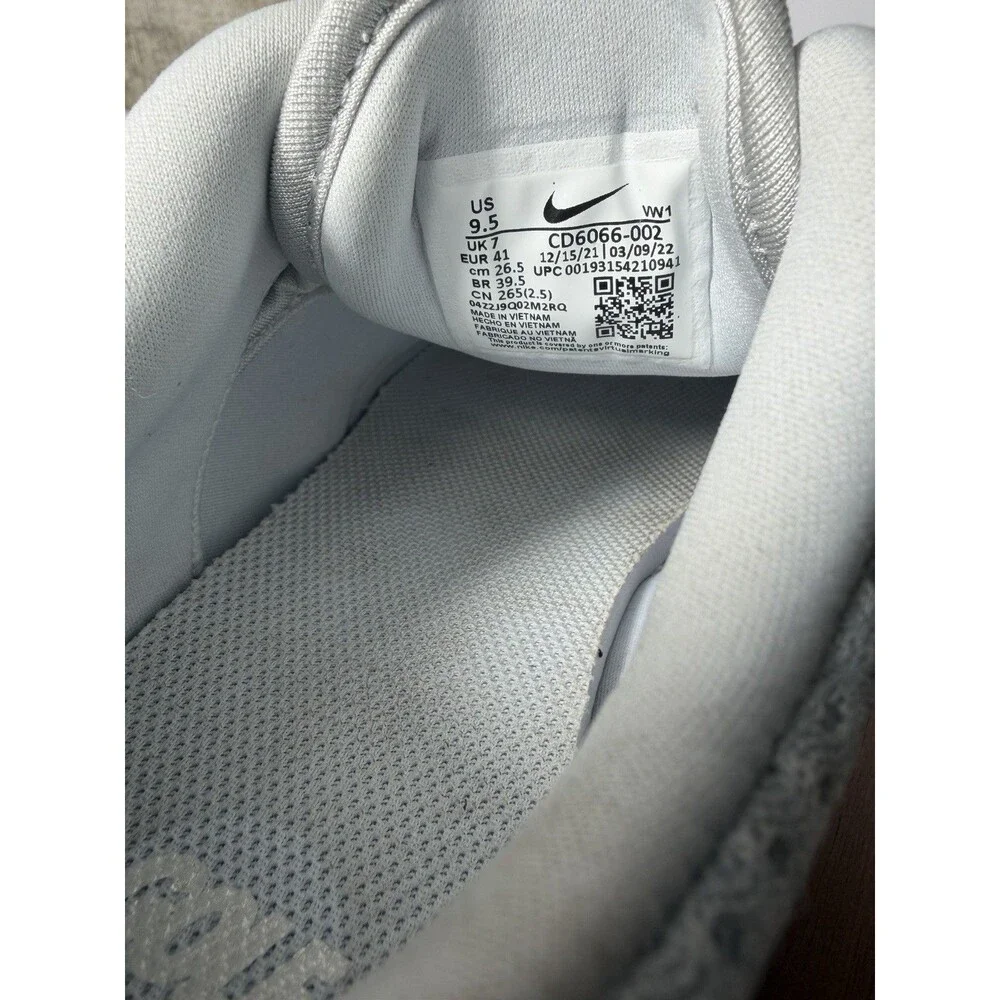 Nike Roshe G Womens Golf Shoes Size 9.5 Pure Platinum Grey Spikeless CD6066-002